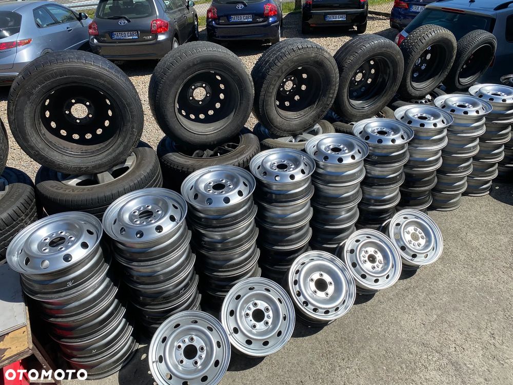 FELGI Stalowe 16 Koło Rezerwowe Zapasowe Opel Movano Master Interstar Felgi 16 Orygiał - 11