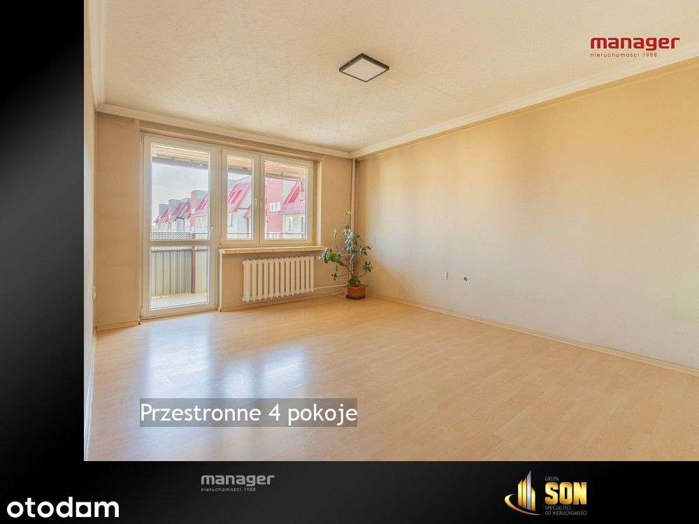 Przestronne 4 pokoje