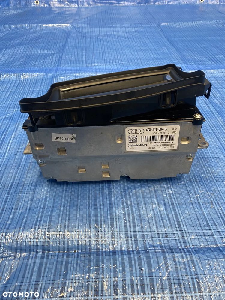WYŚWIETLACZ MONITOR EKRAN PROJEKTOR HEAD-UP AUDI RS6 A6C7  4G0919604G - 6