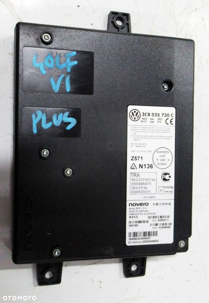 VW GOLF VI PLUS  MODUŁ STEROWNIK 3C8035730C - 2
