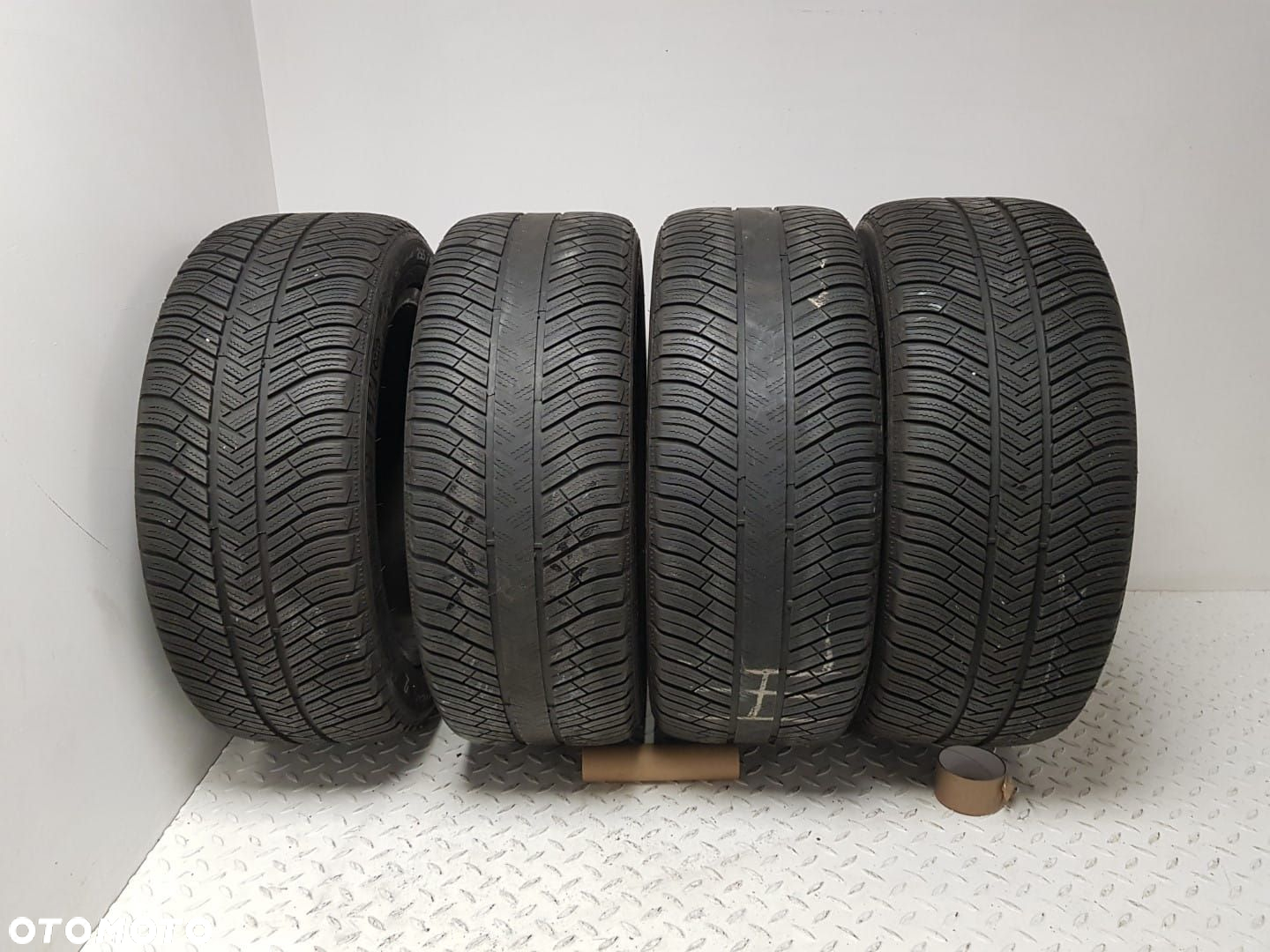 ŁADNY KOMPLET 4x KOŁA ALUFELGI ALUFELGA BMW X3 M40 ZIMOWE MICHELIN 255 45 19 8J 5x112 ET 30 - 3