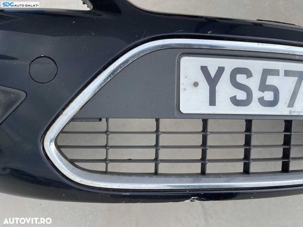 Grila Centrala Inferioara Suport Numar Inmatriculare cu Defect de pe Bara Spoiler Fata Ford Focus 2 Facelift 2007 - 2010 [DZ0031] - 2