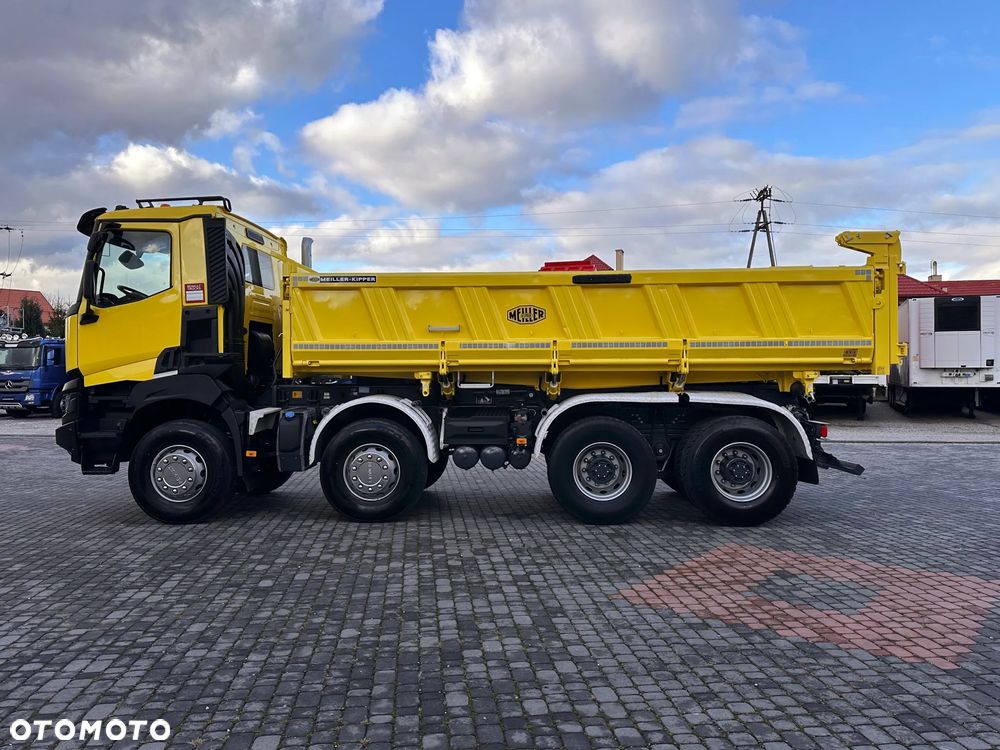 Renault K 460 PROTECT 8X4 WYWROTKA MEILLER BORDMATIC - 25