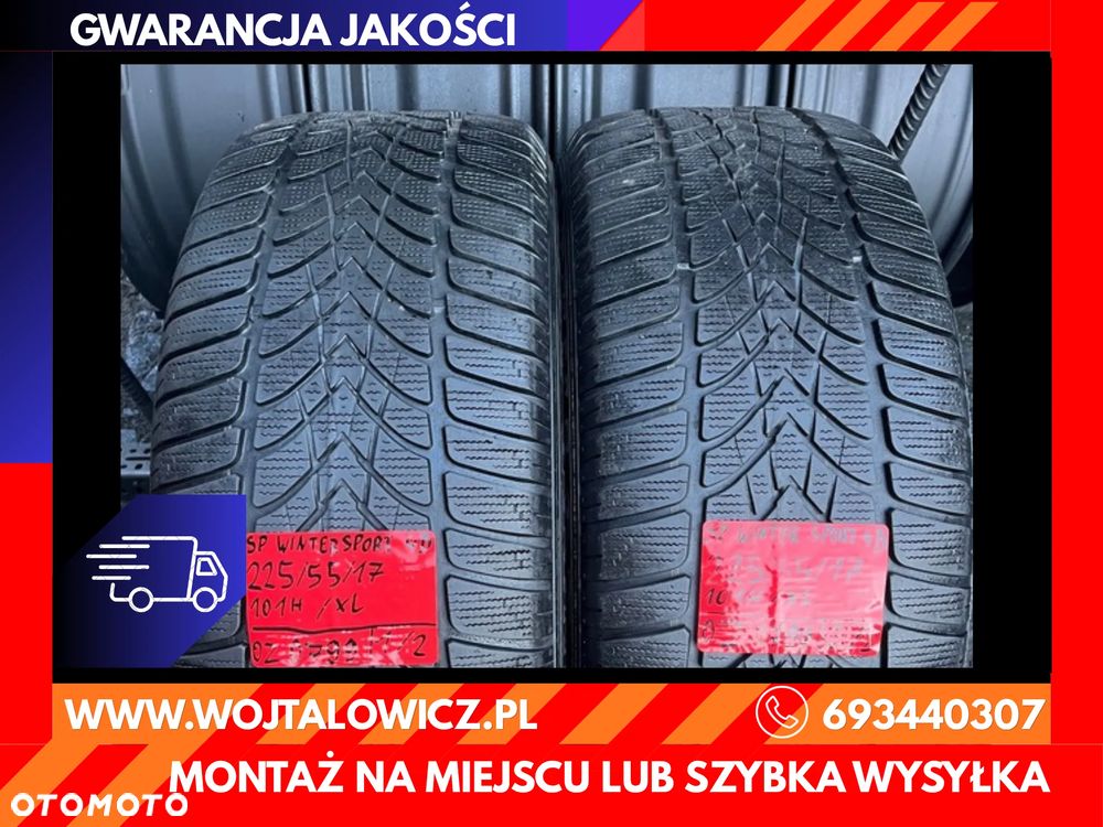 225 55 17 Dunlop Sp Winter Sport 4D 2szt. zima