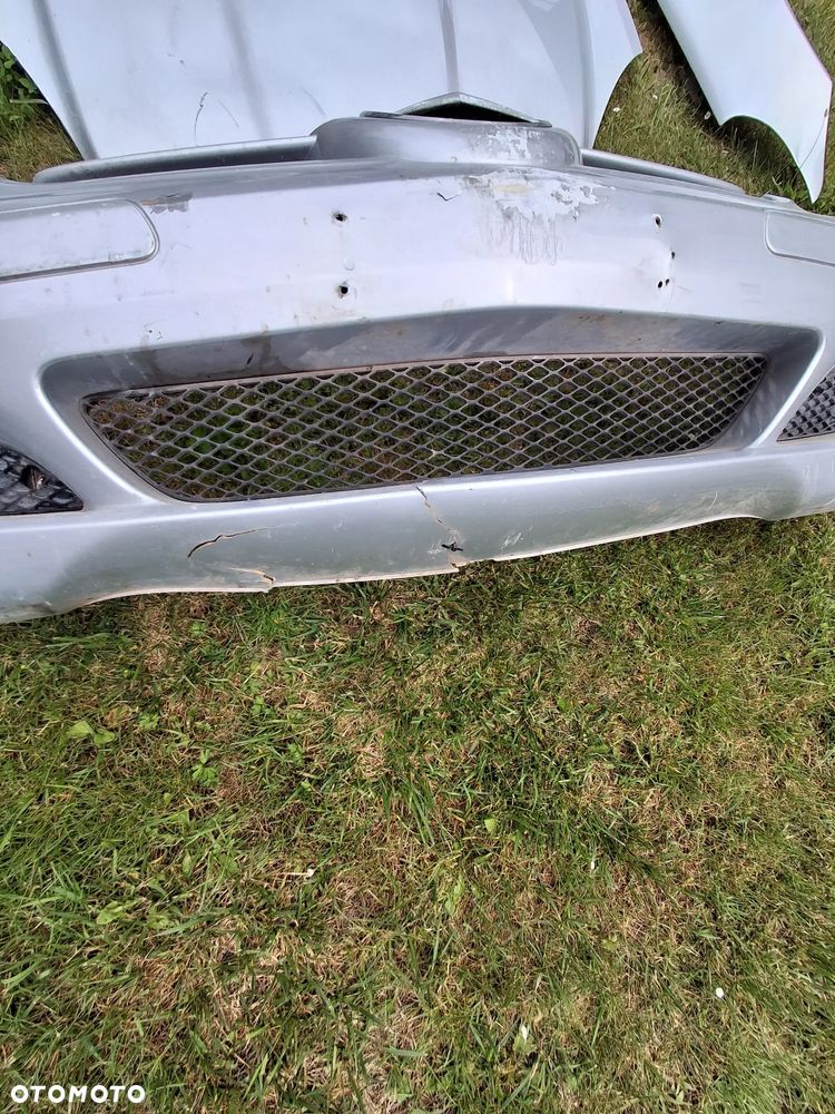 Mercedes SLK R171 kompletny przód zderzak maska błotniki wzmocnienie lampy - 8