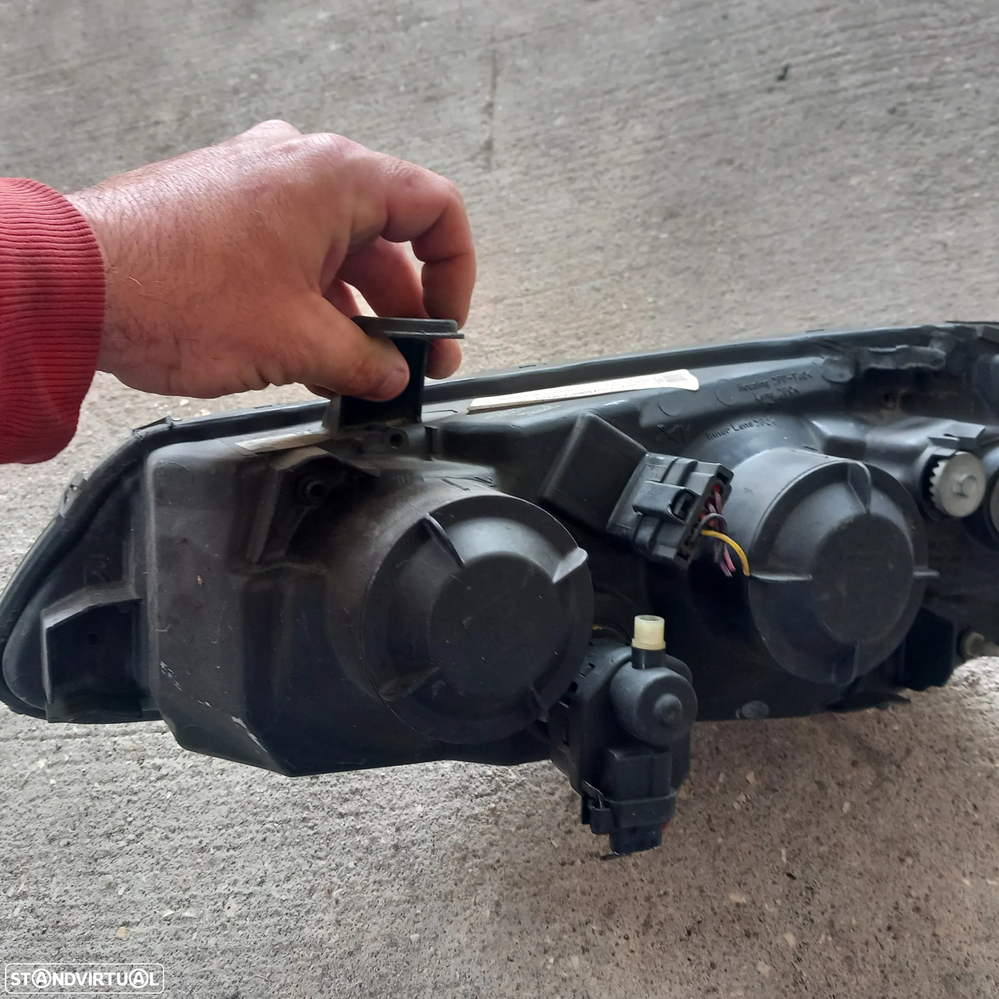 Farol passageiro nissan almera n16 - 5