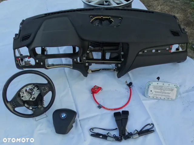 BMW X3 X4 F25 KONSOLA AIRBAG ORYGINAŁ Napinacze Klema Kurtyny - 4