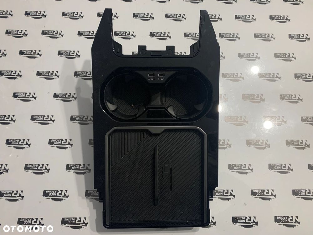 CUPHOLDER SCHOWEK TUNELU ŁADOWARKA INDUKCJA USB TYP C BMW 5 G60 G61 5A34B16 - 1