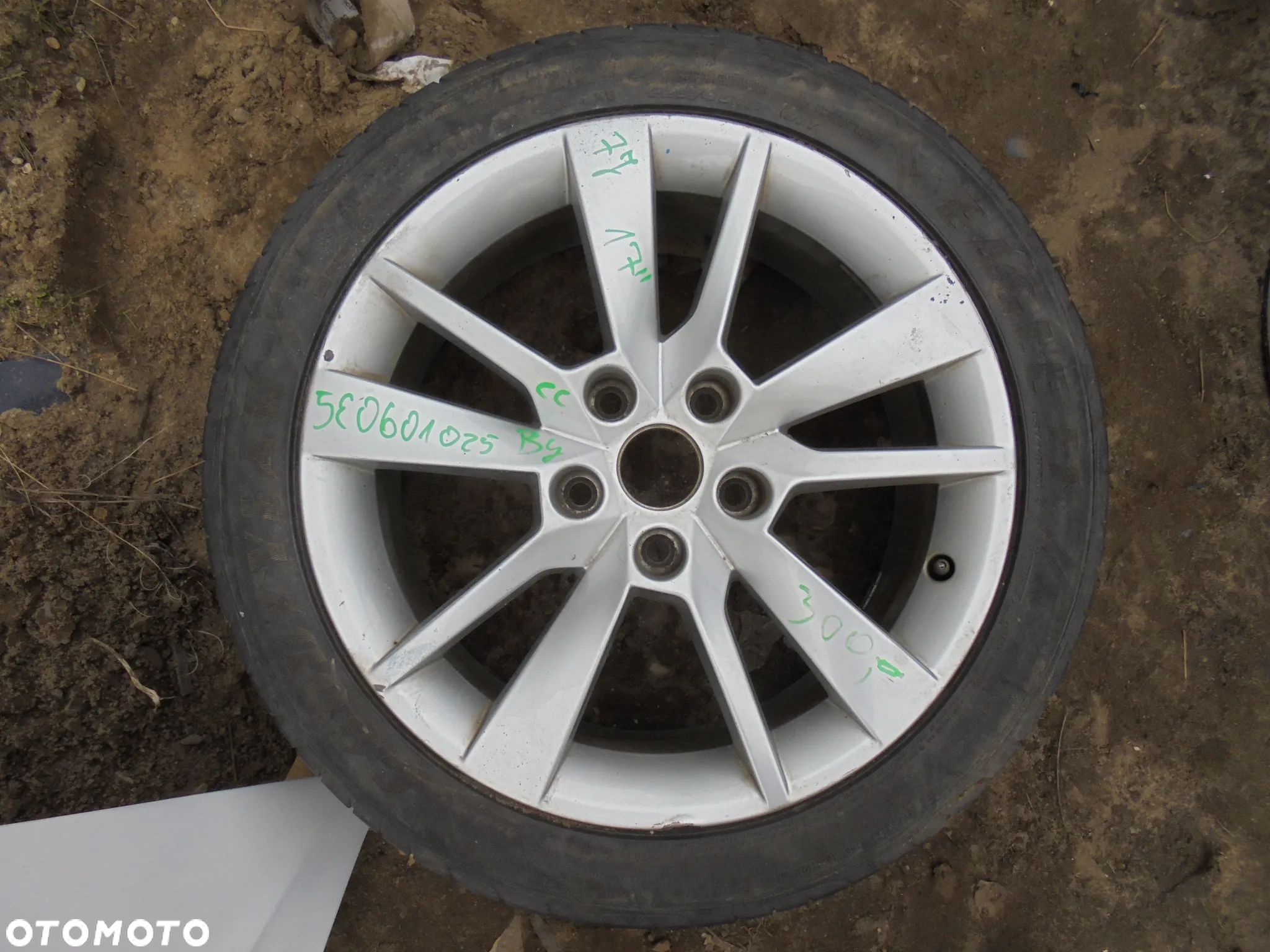 FELGA SKODA OCTAVIA 5E0601025BG 7J/17' ET49 5X112 - 1