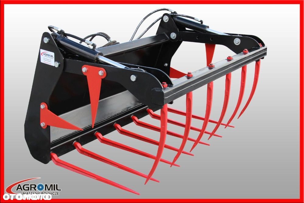 Krokodyl ładowacz czołowy Wol-Met kute zęby 1,4 m - 1