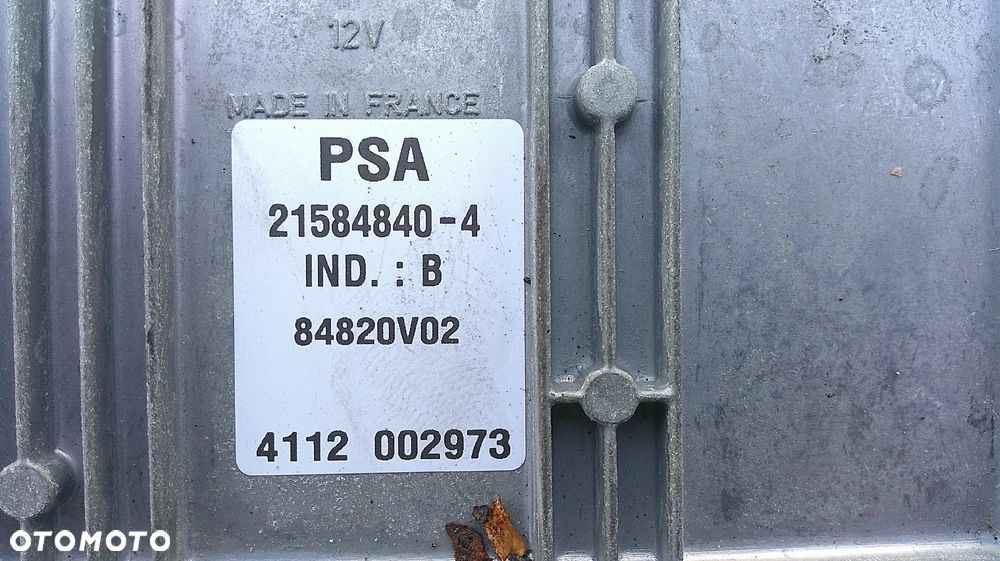 PEUGEOT 407 2.0 16V IMMO ZESTAW STARTOWY - 3