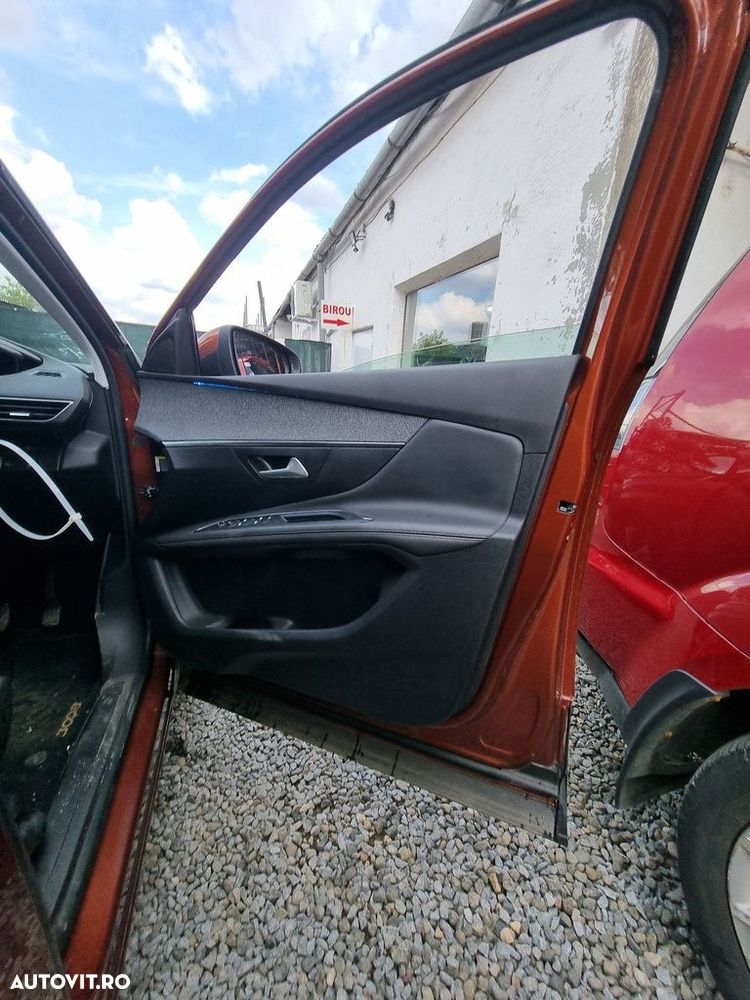 Usa Dreapta Fata Peugeot 3008 II 2016 - 2020 SUV 4 Usi Copper Braun Perleffekt ELG (1316) - 2