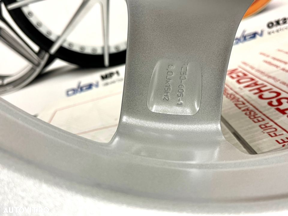 Jante aliaj Peugeot 208, 2008, noi , 15 inch - 5
