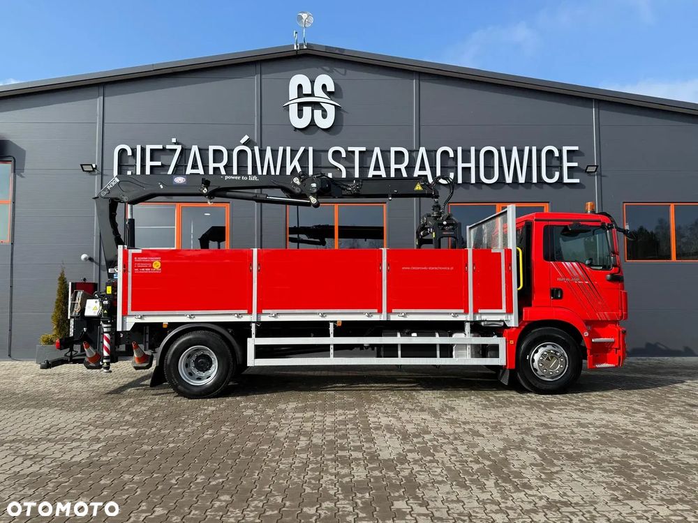 MAN TGM 18.250 // E6 // org. 92000km !!! // 4x2 // manual // skrzynia + HDS HMF z pilotem // TGS TGX TGL budowlanka żuraw dzwig kran crane - 7