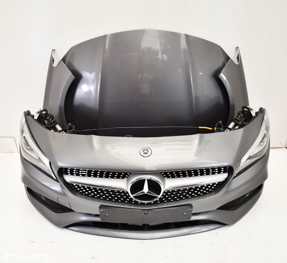 MERCEDES CLA W117 LIFT AMG PRZÓD MASKA BŁOTNIKI CHŁODNICE - 2