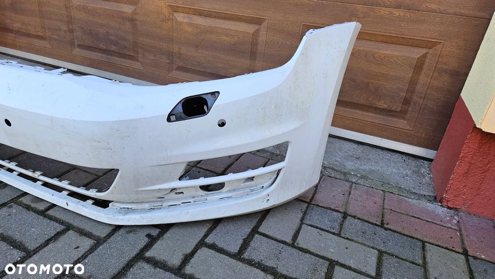 VW GOLF VII 7 5G0 2012-2016 Zderzak przód Zderzak przedni 5G0807221 czujniki parkowania 4x PDC Xenon spryski - 7