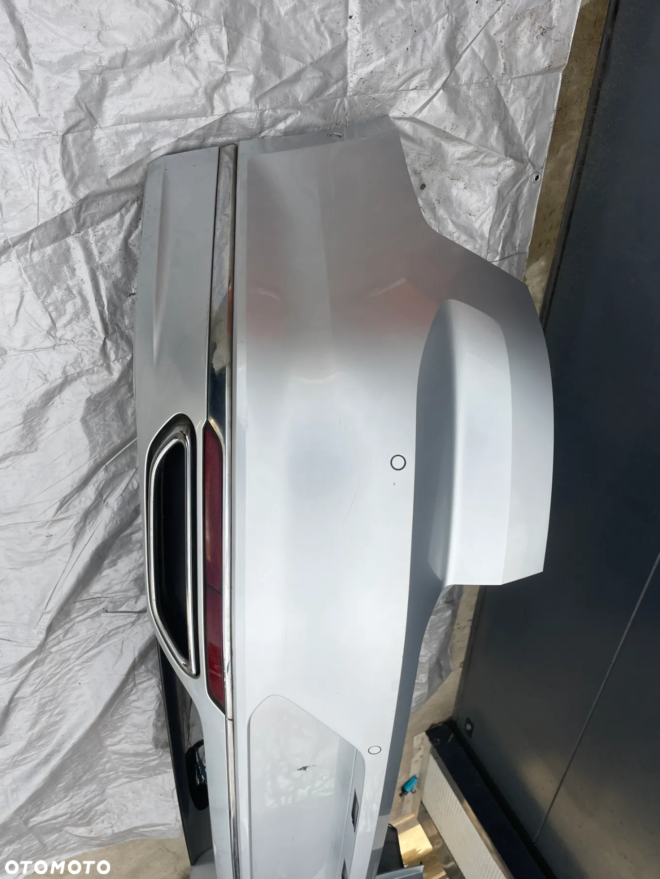 VW Passat B8 zderzak tył sedan R LINE  LA7W kompletny highline W KOLOR - 4