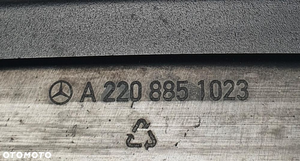 KRATKA ŚRODKOWA ZDERZAKA PRZÓD MERCEDES W220 LIFT A2208851023 - 4