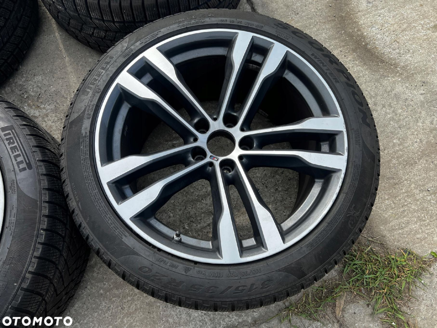 KOŁA FELGI OPONY ZIMOWE BMW X5 F15 X6 F16 275/40 R20 315/35 R20 M-PAKIET - 3