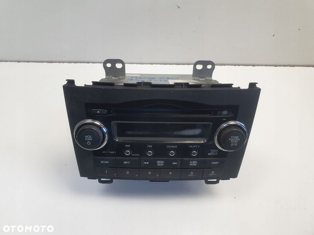RADIO Honda CRV CR-V III 39100-SWA-G102 Radioodtwarzacz CD oryginał - 1