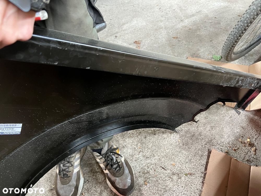 Błotnik panel lewy zabudowy Nissan Navara d40 - 5
