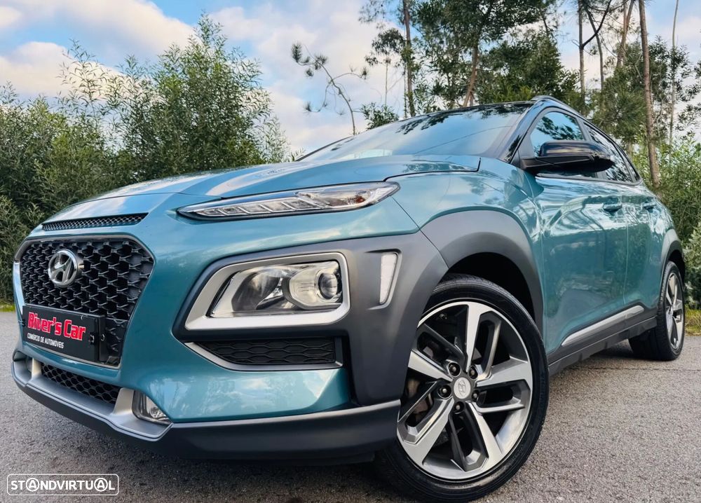 Hyundai Kauai 1.0 T-GDi Premium Pele/Tec.Vermelho - 3