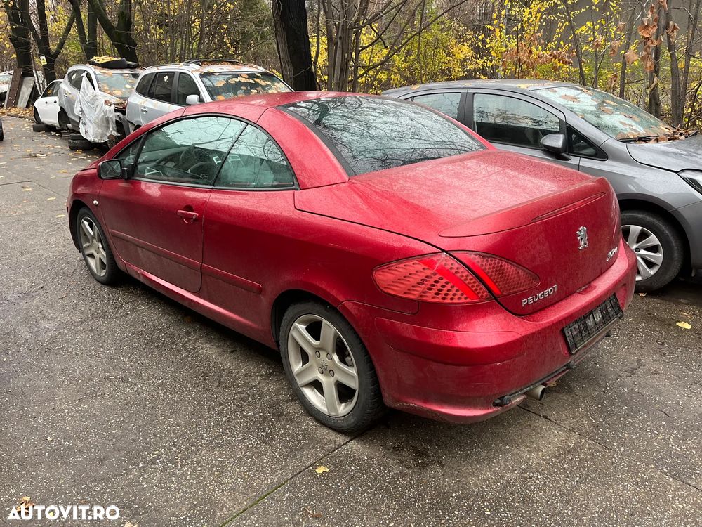 Dezmembrez Peugeot 307 cabrio visiniu 2008 2.0 benzina facelift xenon - 2
