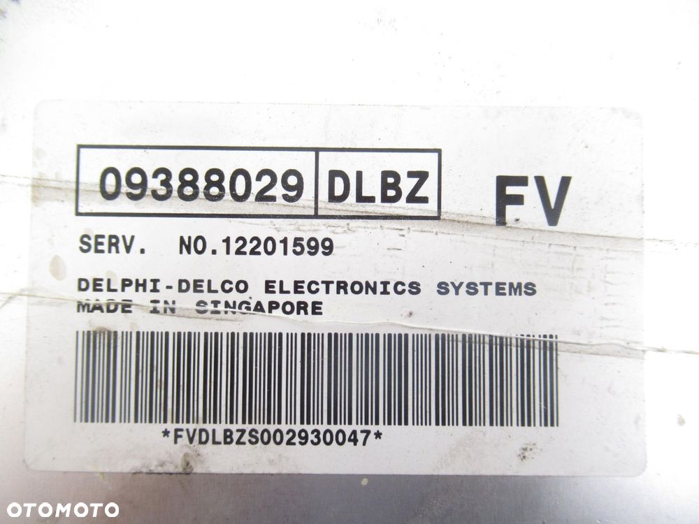 STEROWNIK DAEWOO LANOS 1.6 09388029 - 4