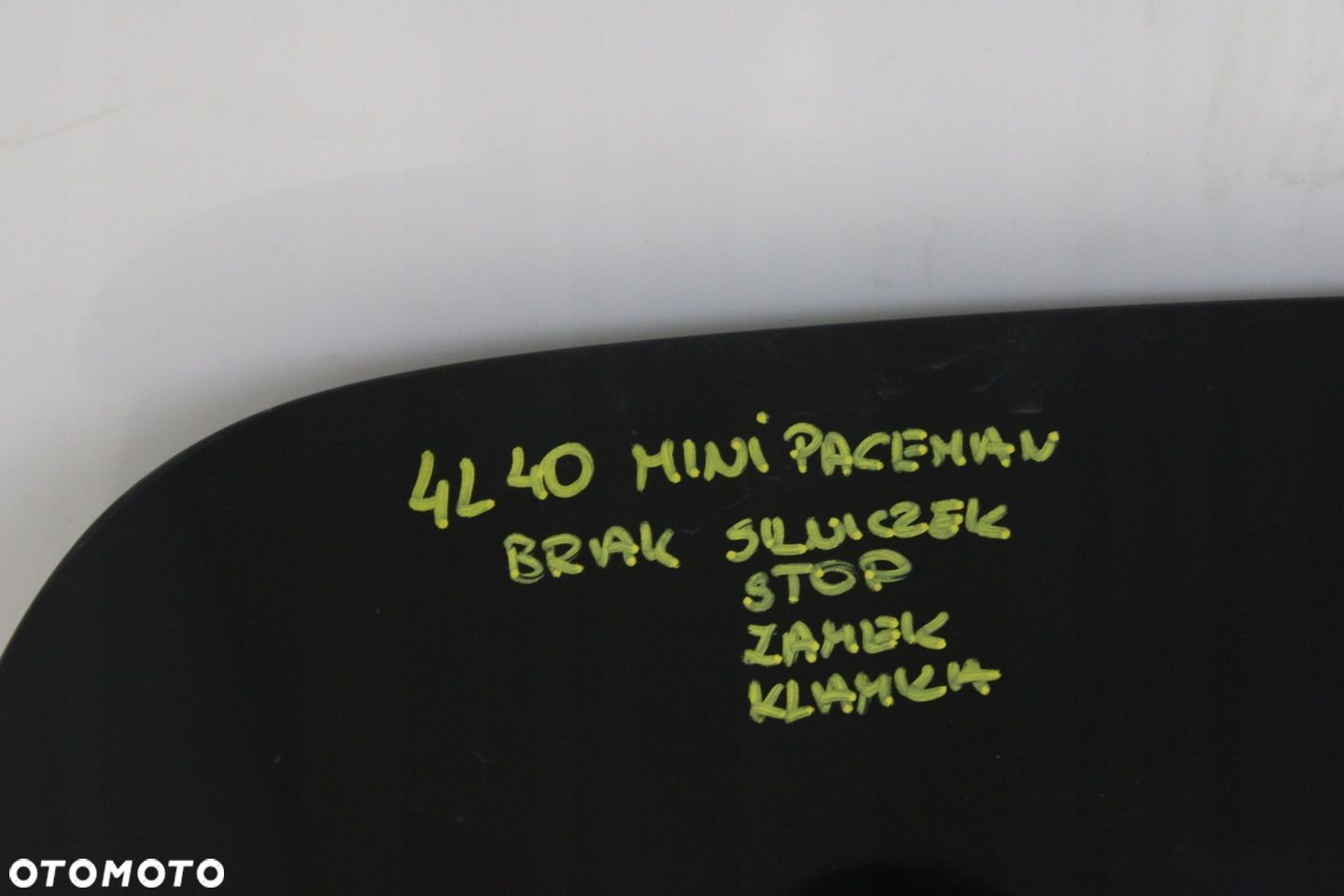 MINI PACEMAN R61 12R- KLAPA BAGAŻNIKA TYŁ TYLNA B11 - 10