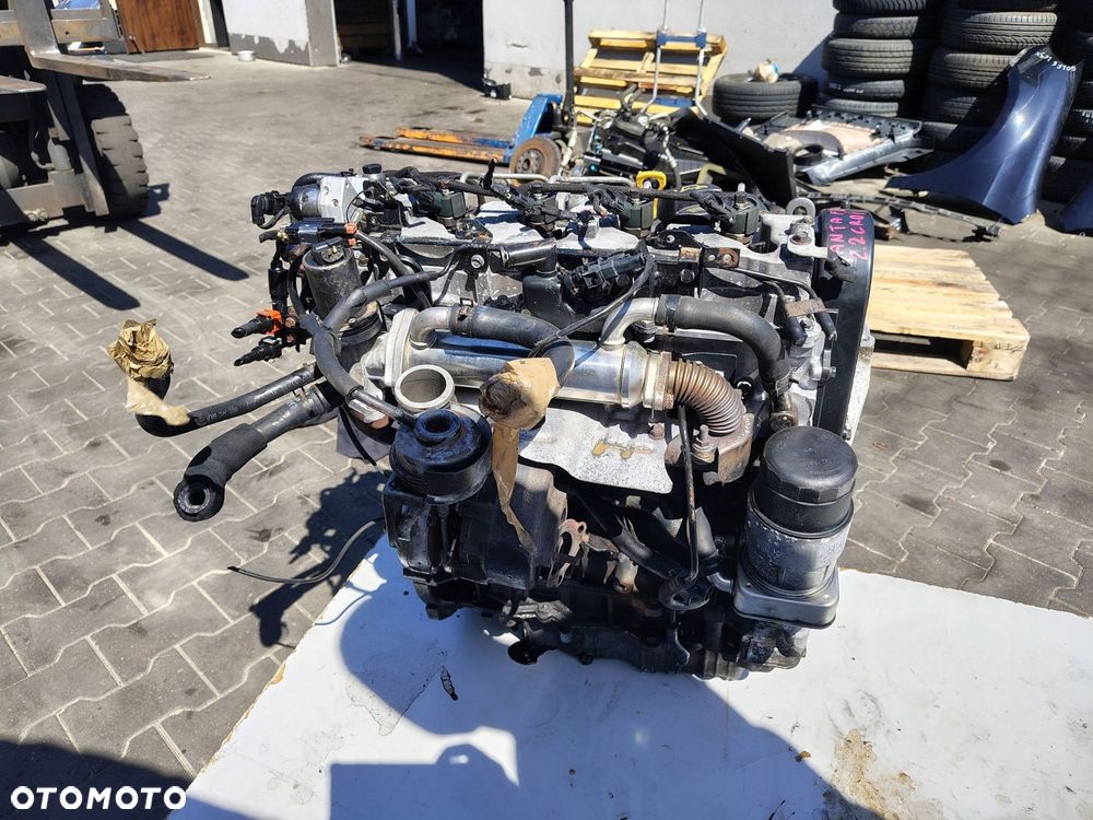 SILNIK KOMPLETNY D4EB HYUNDAI SANTA FE 2 II KIA 2.2 CRDI Z TURBO 81 TYŚ KM - 8