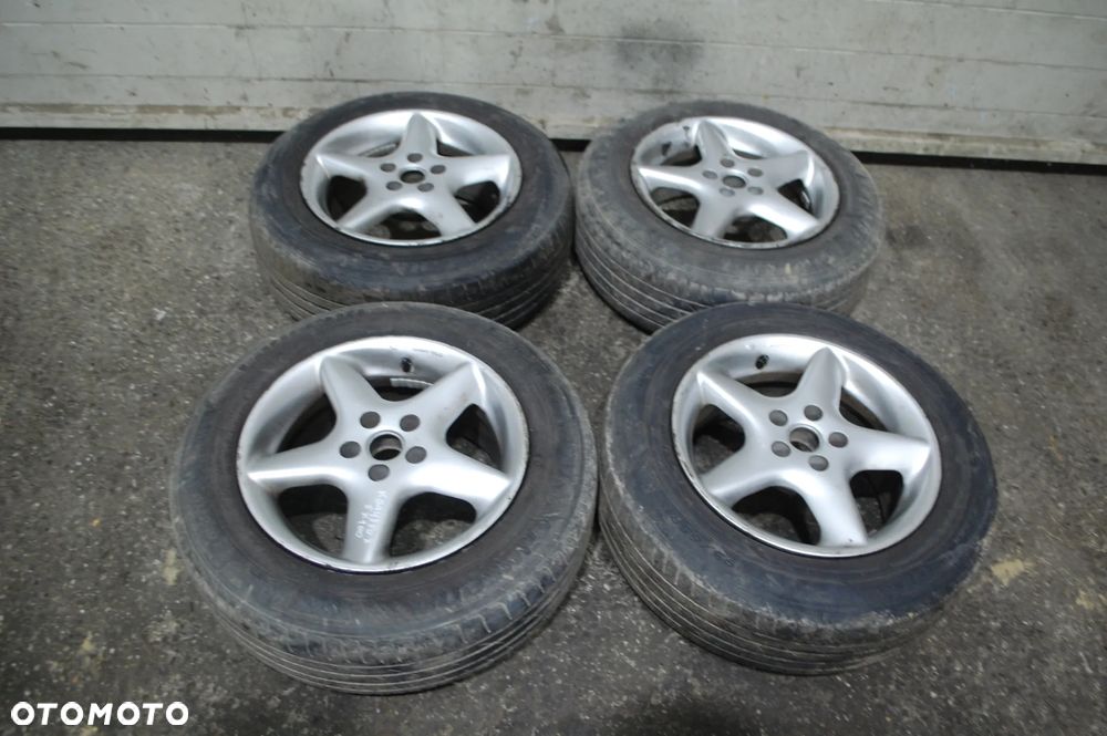 KOŁA FELGI ALUMINIOWE 5X100 ET38 6J + OPONY LETNIE 195/65R15 2022R. SEAT LEON I TOLEDO II VW GOLF IV SKODA AUDI - 1