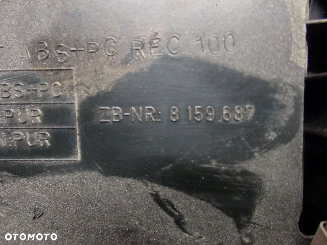 BMW E39 TUNEL ŚRODKOWY PODŁOKIETNIK SCHOWEK CUP HOLDERY ZAPALNICZKA DREWNO 8159687 RAF-AUTO CZĘŚCI - 2