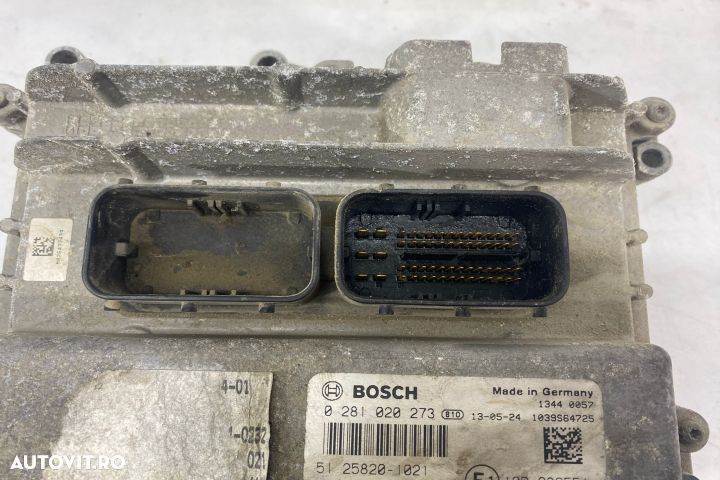 Calculator motor 0281020273 euro 6 12.4 D2676LF MAN TGX generatia 1 (facelift)  [din 2014 pana  201 - 3