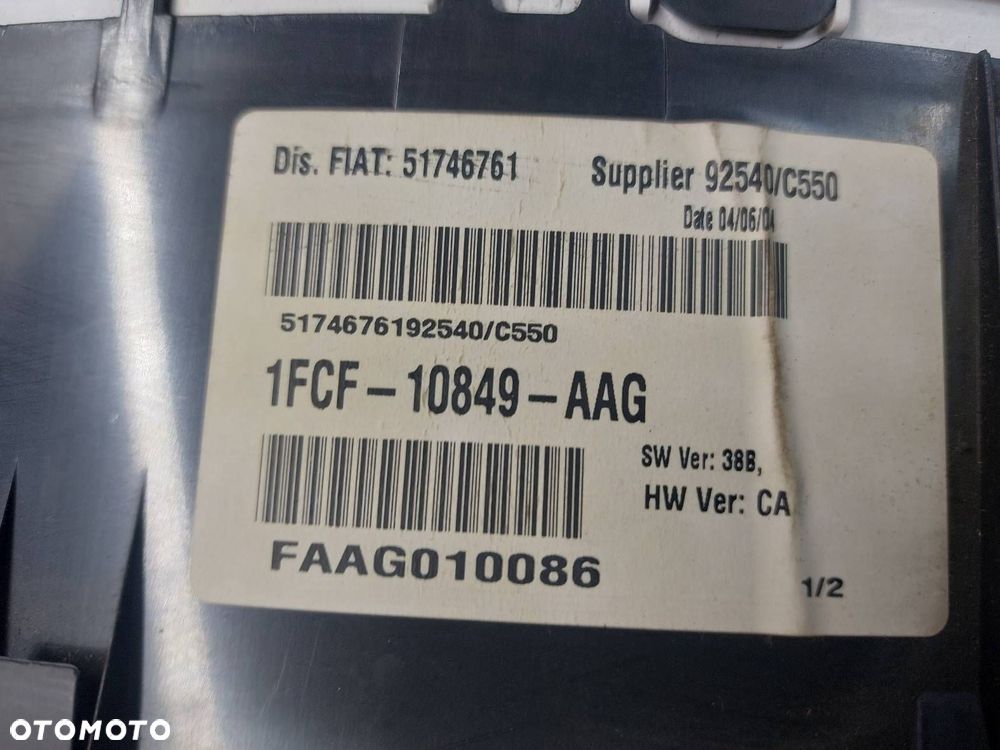 ZESTAW STARTOWY FIAT STILO I 1.6 16V IAW5NFT9 46797611 51711824 51746761 - 10