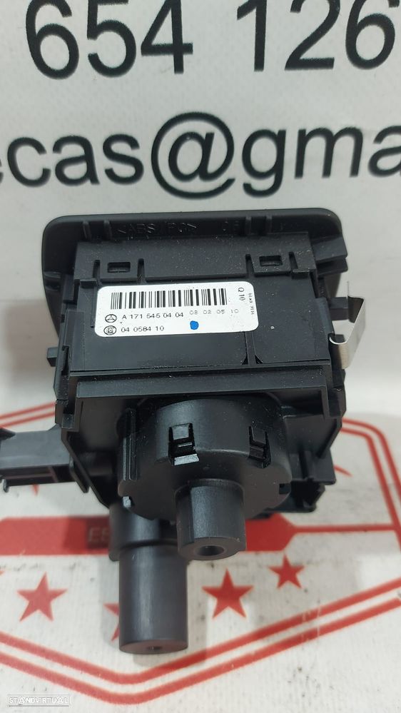 Comando Luzes Switch Comutador Botão Mercedes SLK R171 A1715450404 Original - 2