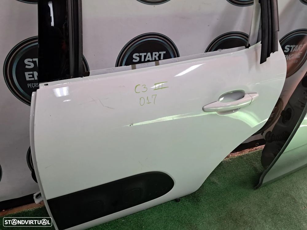 Porta Tras esquerda Citroen C3 III 2017-2023 - 3