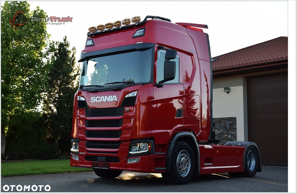 Scania S450 / FULL LED / KLIMA POST. / RETARDER   / ZBIORNIKI  1400 L /  VIRTUAL COCPIT - 9