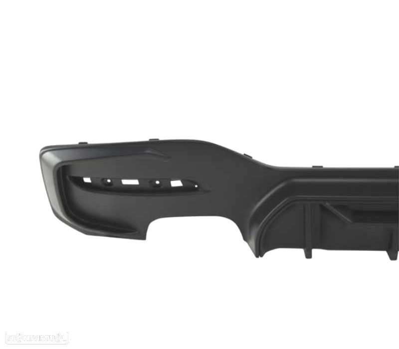 DIFUSOR TRASEIRO BMW F20 LCI 15-19 LOOK COMPETITION PRETO MATE - 2