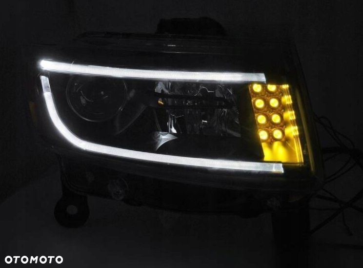 Reflektor Lampa Dayline LED Tube Neon Tuning Jeep Grand Cherokee WK2 Lift - 6