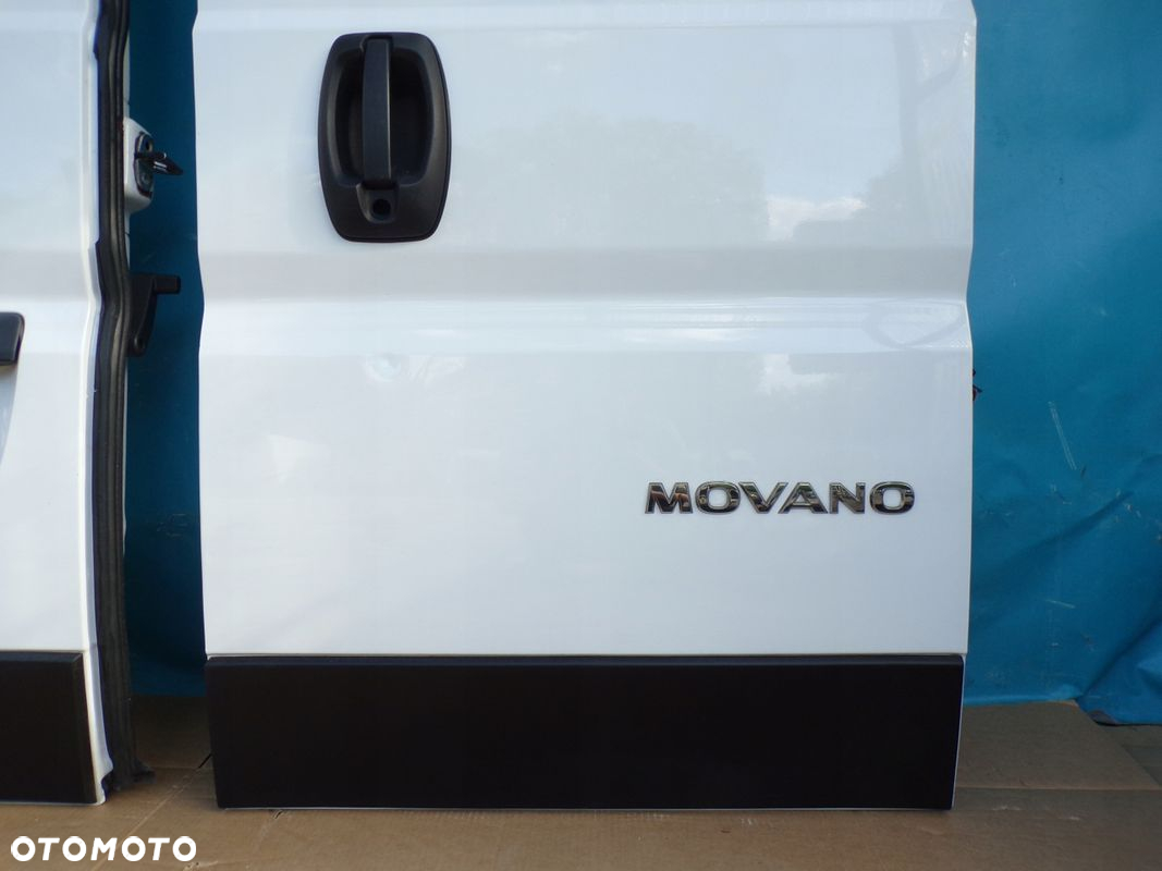 Opel MOVANO 2023- drzwi tylne 2 szt. tył LEWE PRAWE H2 BIAŁE do ZAŁOŻENIA - 6