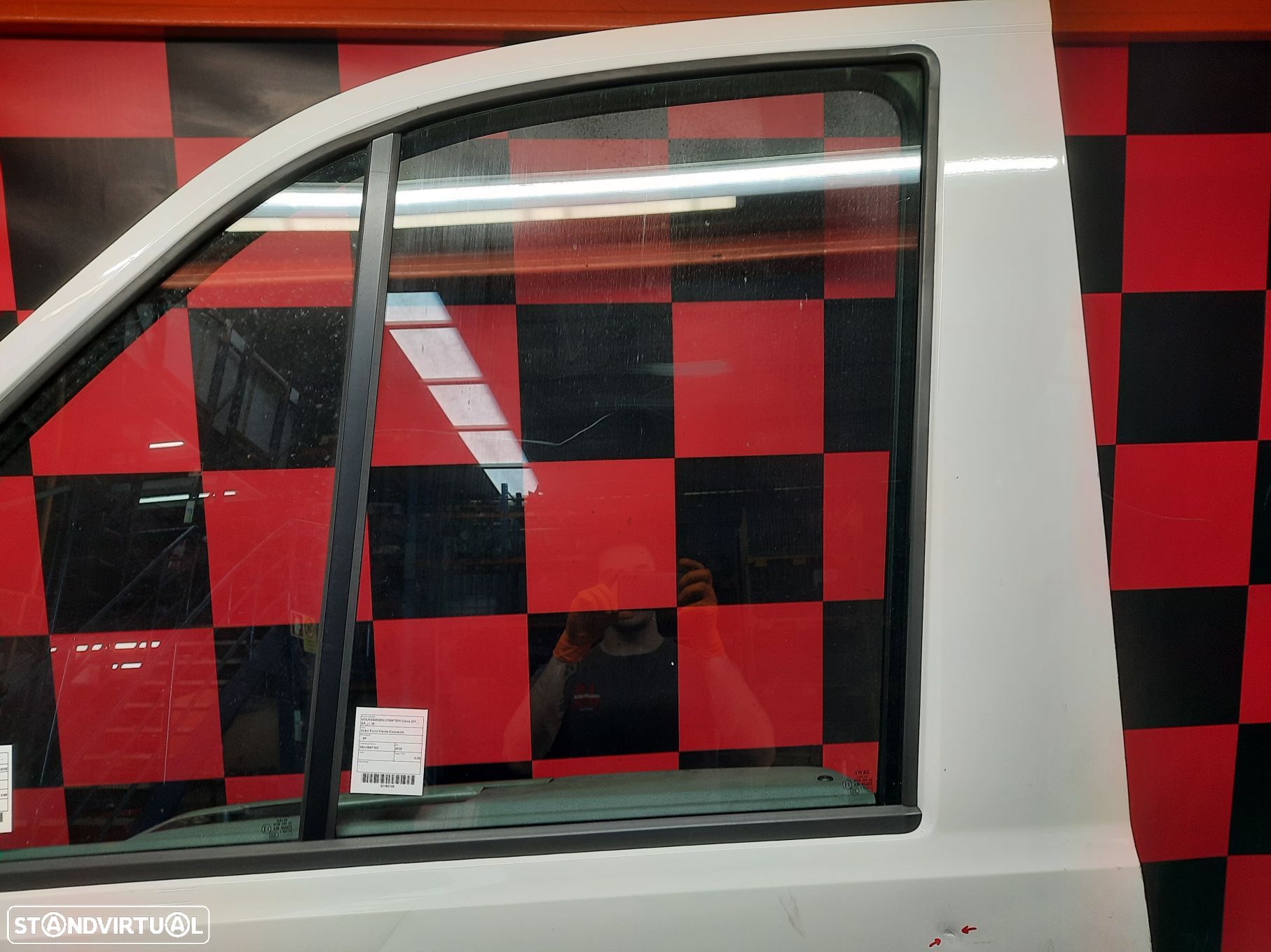 Vidro Porta Frente Esquerda Volkswagen Crafter Caixa (Sy_, Sx_) - 1