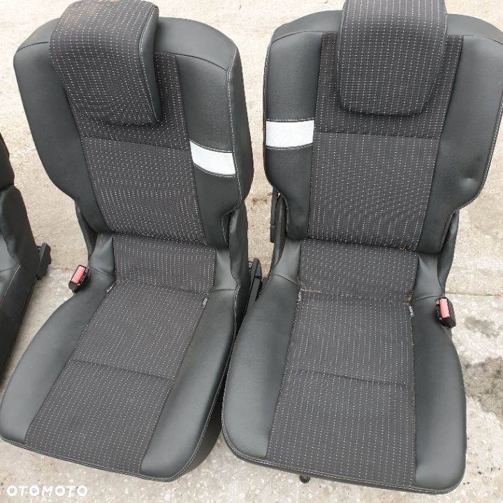 RENAULT GRAND SCENIC III FOTEL FOTELE POLSKORA 2-RZAD LEWY 11R - 2