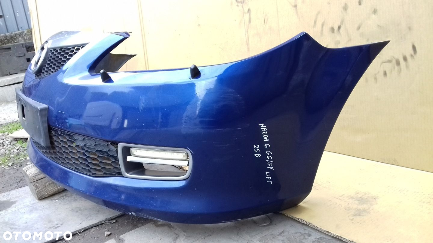 ZDERZAK PRZÓD PRZEDNI XENON GRIA5003 MAZDA 6 GG GY LIFT 05-07 25B - 2