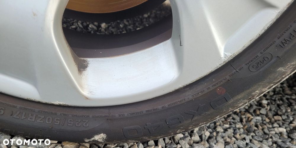 OSŁONY OPONY PRZÓD DAVANTI 225 50 17 LATO 7,5MM 25 ROK BMW X1 E84 C82 - 4