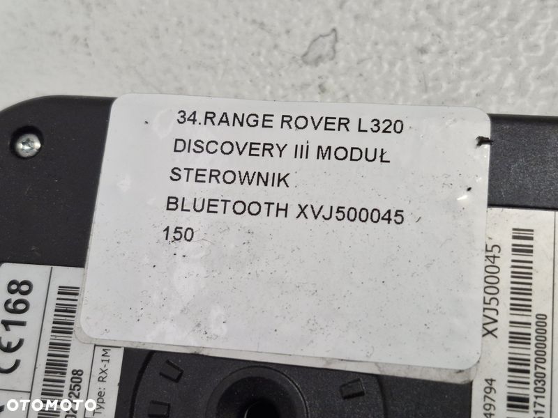 RANGE ROVER L320 DISCOVERY III MODUŁ STEROWNIK BLUETOOTH XVJ500045 - 6