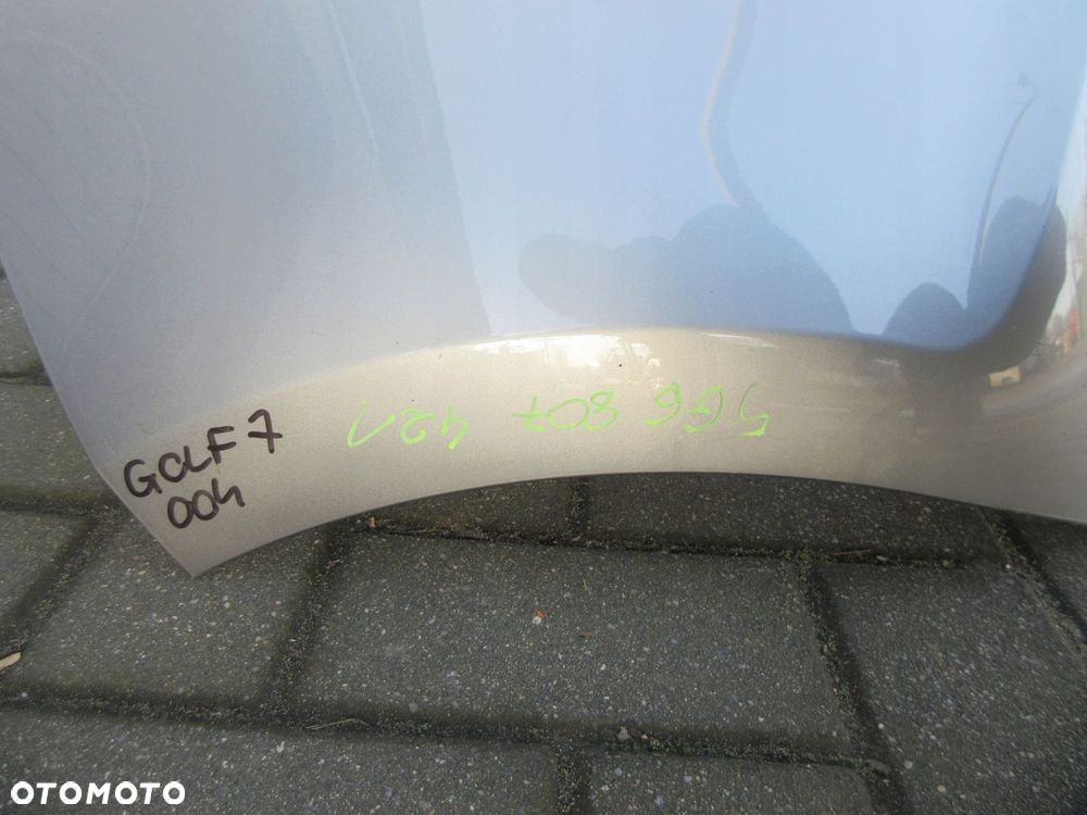 vw golf 7 hb zderzak tył 5g6807421 pdc - 3
