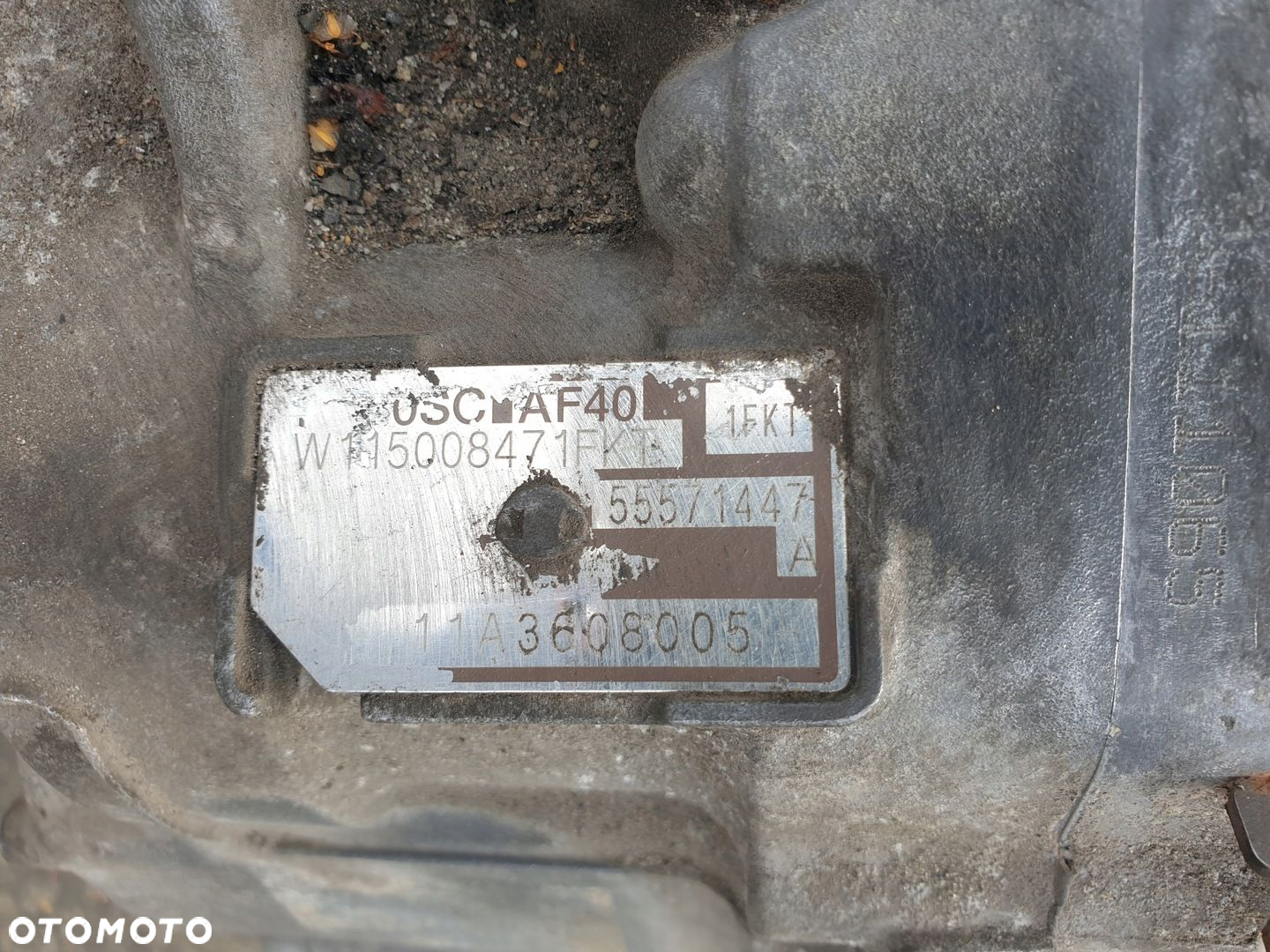 SKRZYNIA BIEGÓW AUTOMATYCZNA OPEL INSIGNIA A 2.0 CDTI AF40 55571447A - 6