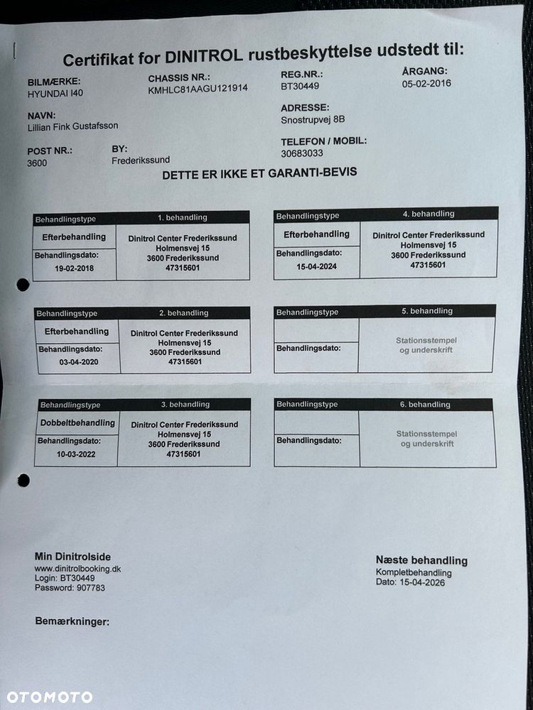 Hyundai i40 Kombi blue 1.6 Family+ - 40