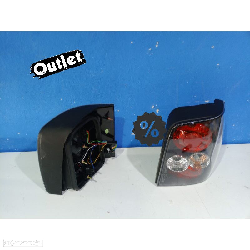 R011723C1 FAROLINS TRASEIROS PARA VOLKSWAGEN VW PASSAT 3B VARIANTE 96-00 PRETOS - 2