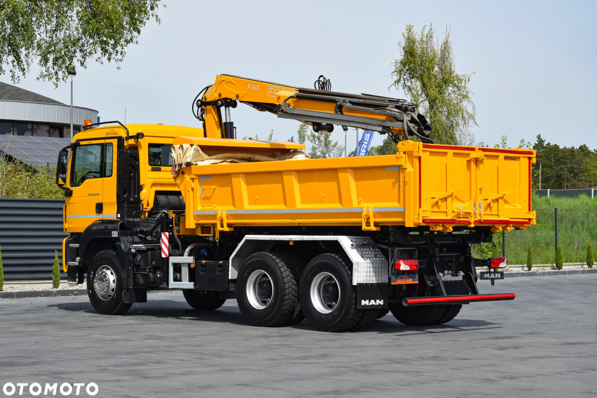 MAN TGS 26.400 / 6x4 / EURO 6 / UDT / HDS FASSI 165 / WYSUW x3 / ROTATOR / CHWYTAK / STEROWANIE RADIOWE / WZMOCNIONA RAMA / WYWROTKA / HYDROBURTA / AUTOMAT / 2017 / NOWE OPONY - 100% / NISKI PRZEBIEG / STAN IDEALNY / SPROWADZONY - 7